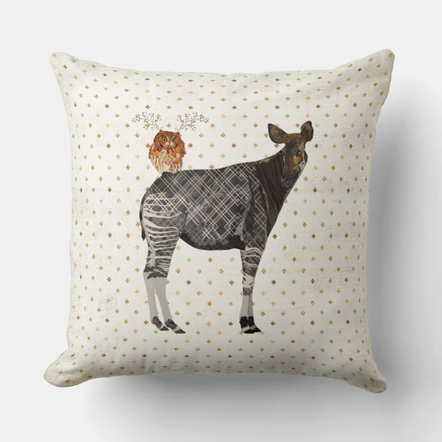 OKAPI ET COUSSIN DE PLUMES (Recto)