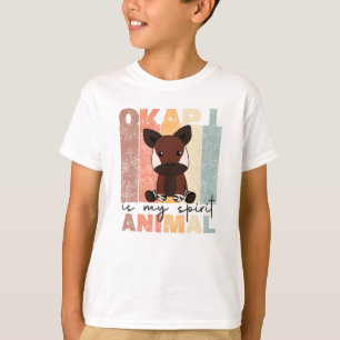 Okapi is mijn levende dier - Okapis is een klap T-shirt