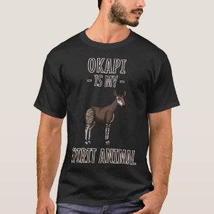Okapi is mijn spirituele dier Okapi T-shirt