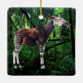 Okapi Keramisch Ornament (Achterkant)