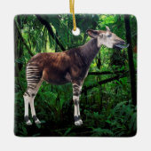 Okapi Keramisch Ornament (Voorkant)