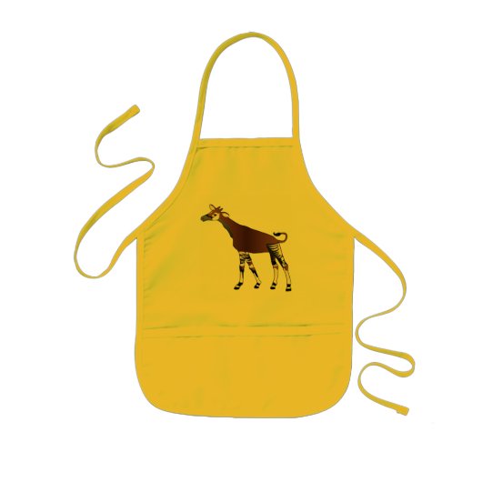 Okapi Kinder Apron Schort (Voorkant)