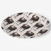 OKAPI & OWL BIRTHDAY PAPIEREN BORDJE (Gekanteld)