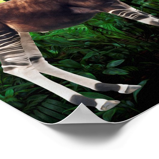 Okapi Poster (Hoek)
