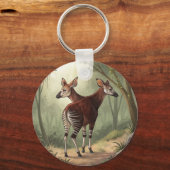Okapi Sleutelhanger (Voorkant)