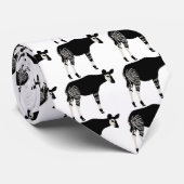 Okapi Stropdas (Opgerold)