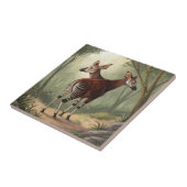 Okapi Tegeltje (Zijkant)