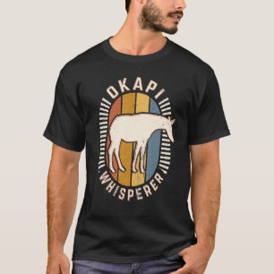 Okapi Whisperer Vintage Classic Retro Animal Love T-shirt
