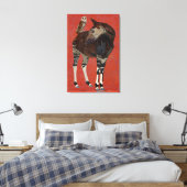 OKAPI & ZOMER UIL Canvas (Insitu (Slaapkamer))