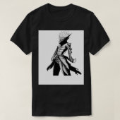 Okarun in Dandadan Turbo Ginny Yokai Powers Ecopop T-shirt (Design voorkant)