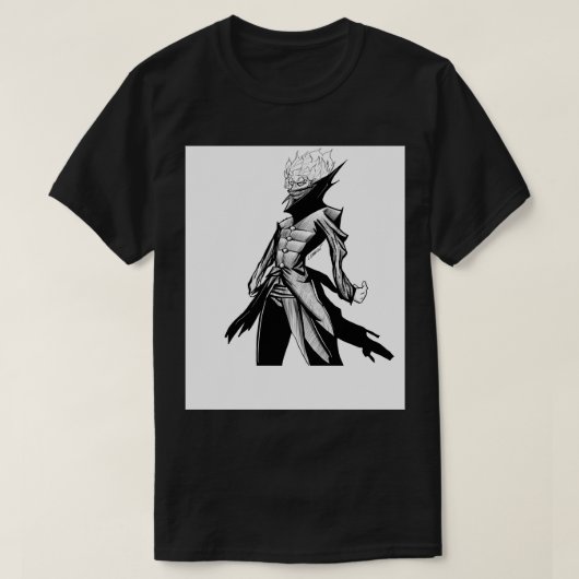 Okarun in Dandadan Turbo Ginny Yokai Powers Ecopop T-shirt (Design voorkant)