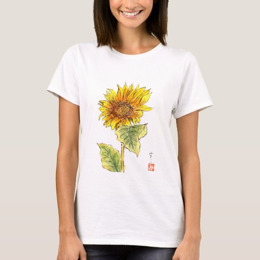 OKASAN Sunflower T-shirt (Voorkant)