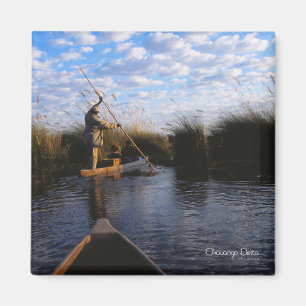Okavango Delta Foto Magneet