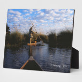 Okavango Delta Fotoplaat (Zijkant)