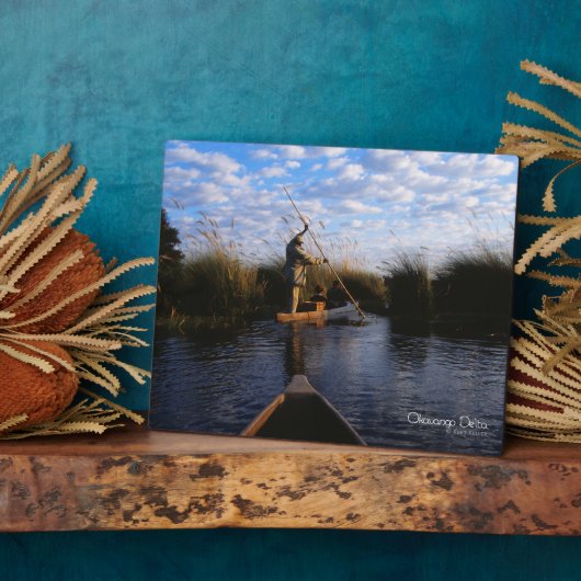 Okavango Delta Fotoplaat (Zijkant)