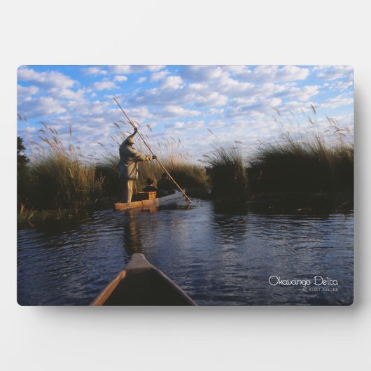 Okavango Delta Fotoplaat (voorkant)