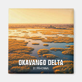 Okavango Delta in Botswana Magneet (Voorkant)