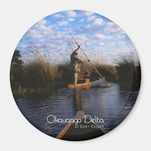 Okavango Delta Magneet (Voorkant)