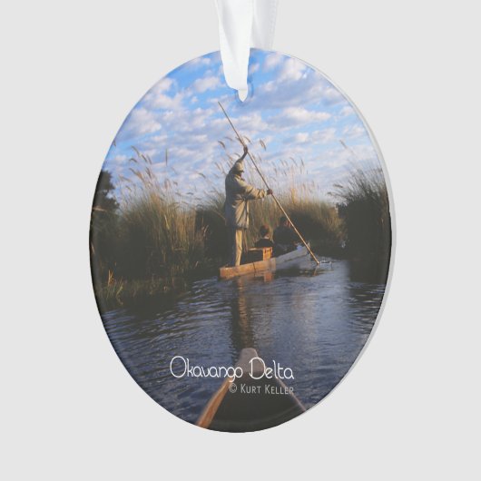 Okavango Delta Ornament (voorkant)