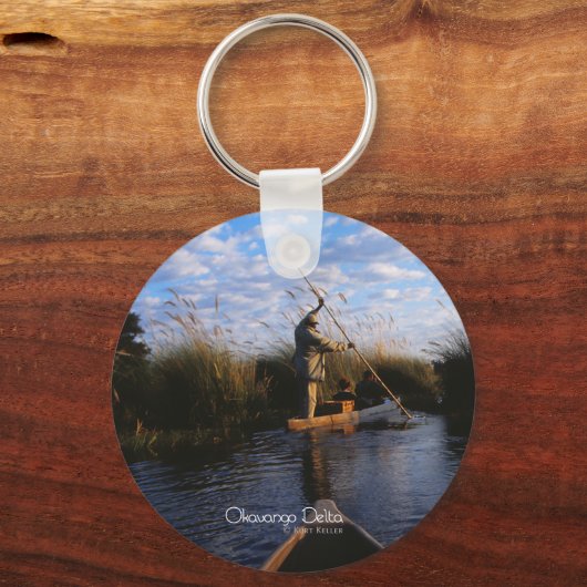 Okavango Delta Sleutelhanger (Voorkant)
