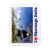 Okavango Water Lillies - Magnet Magneet (Verticaal)