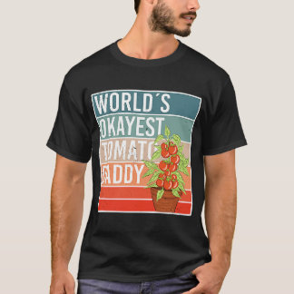 Okayes Tomato Dad for Father Day T-shirt