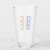 OKC THUNDER GLAS (Achterkant)