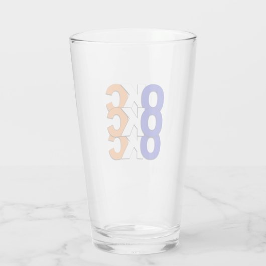 OKC THUNDER GLAS (Achterkant)