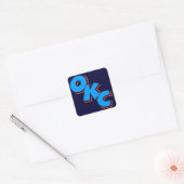OKC VIERKANTE STICKER (Envelop)