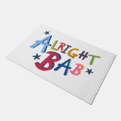 Oké Bab Black Country Words Deurmat (Schuin)