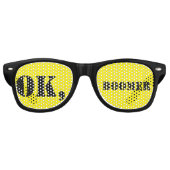 Oké, Boomer Shades Retro Zonnebril (Voorkant)