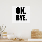 Oké, dag poster (Keuken)