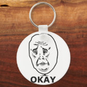 Oké Guy Meme Sleutelhanger (Voorkant)