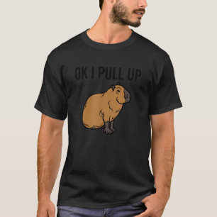 Oké, ik trek Capybara Animal Meme Joke omhoog T-shirt