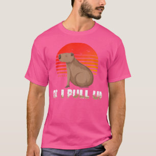 Oké, ik trek Capybara Funny Pun Quote omhoog. T-shirt