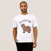 Oké, ik trek Capybara Funny T-Shirt op (Voorkant volledig)