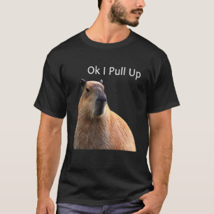 Oké, ik trek Capybara omhoog T-shirt