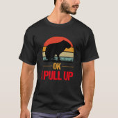 Oké, ik trek Capybara Retro  Pet Lover omhoog T-shirt (Voorkant)