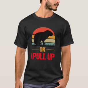 Oké, ik trek Capybara Retro  Pet Lover omhoog T-shirt