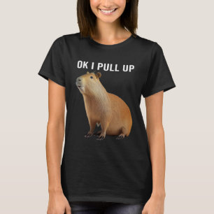 Oké, ik trek Capybaras Capybara's omhoog T-shirt