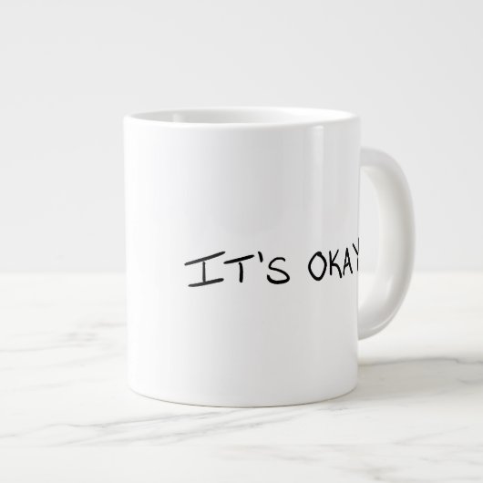 Oké jumbo-mok extra grote beker (Voorkant rechts)