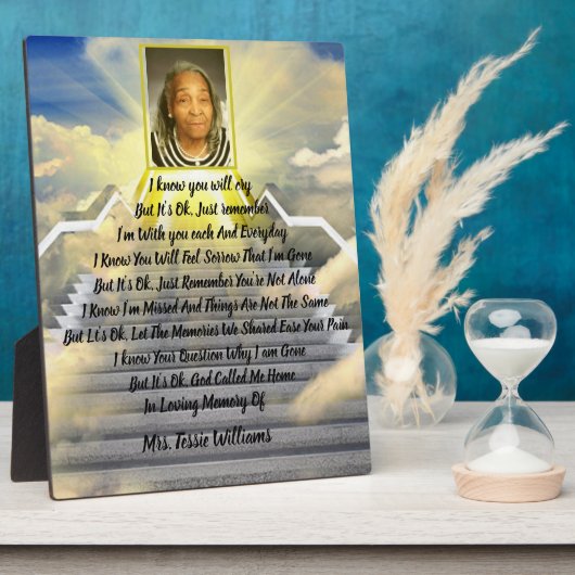 Oké Memorial Fotoplaat (Zijkant)