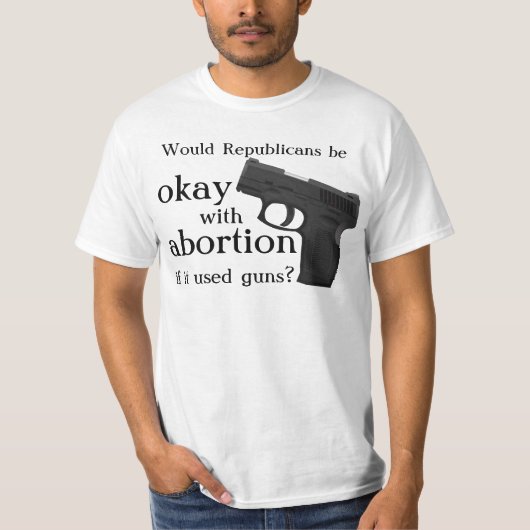 Oké met abortus t-shirt (Voorkant)
