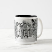 Oke, stfu. tweekleurige koffiemok (Voorkant rechts)