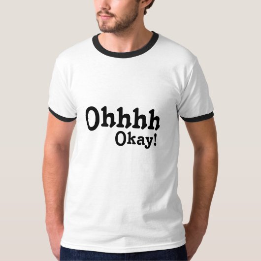 Oké. T-shirt (Voorkant)