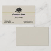 Okeboom Plantatie in Gold Visitekaartje (Voorkant / Achterkant)