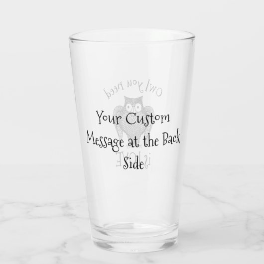 Okee je glas (Achterkant)