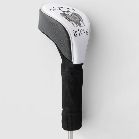 Okee je golfheadcover (Schuin)