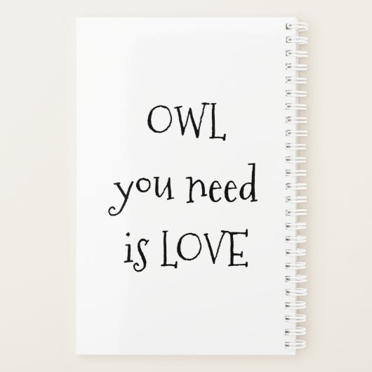 Okee je planner (Achterkant)