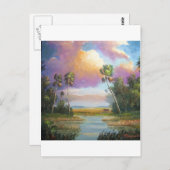 Okeechobee Florida Briefkaart (Voorkant / Achterkant)